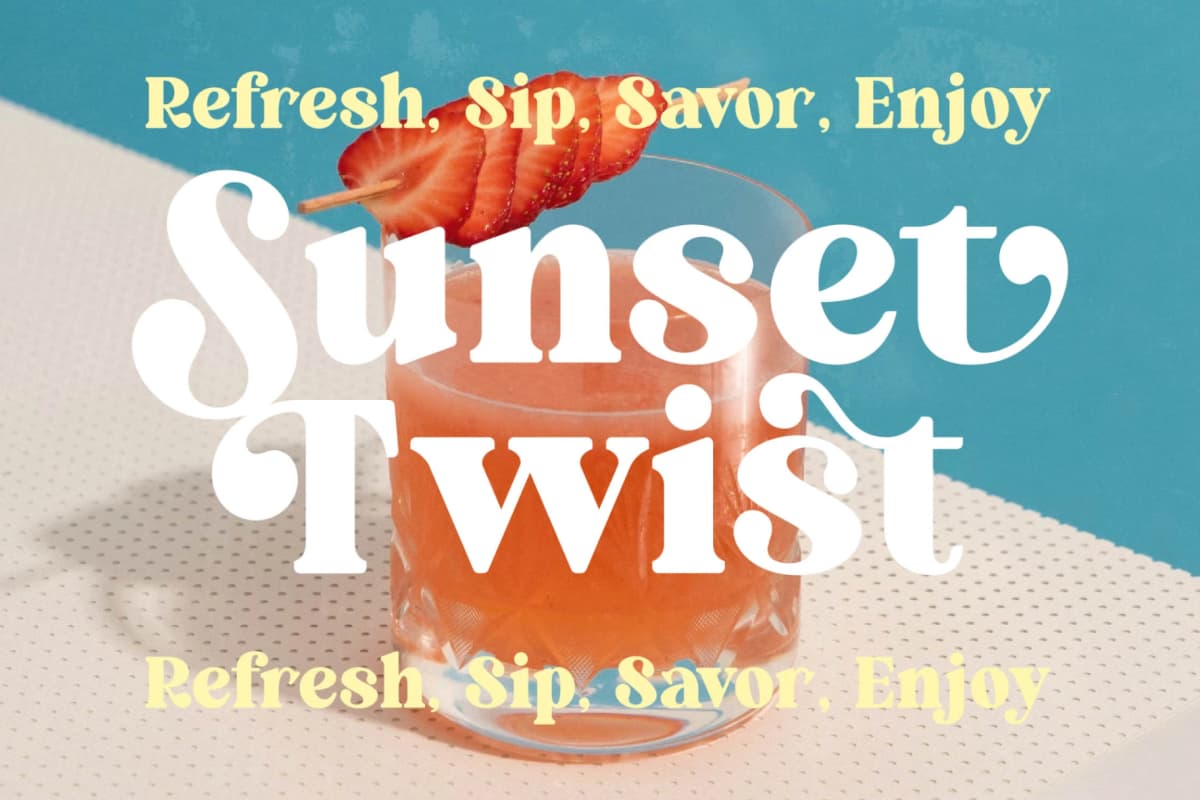 Preview 14 for Forest Realm - Modern Retro Serif Font