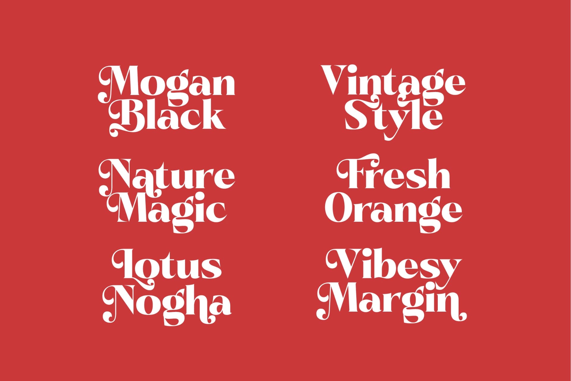 Preview 13 for Pramid Mango - Display Serif Font