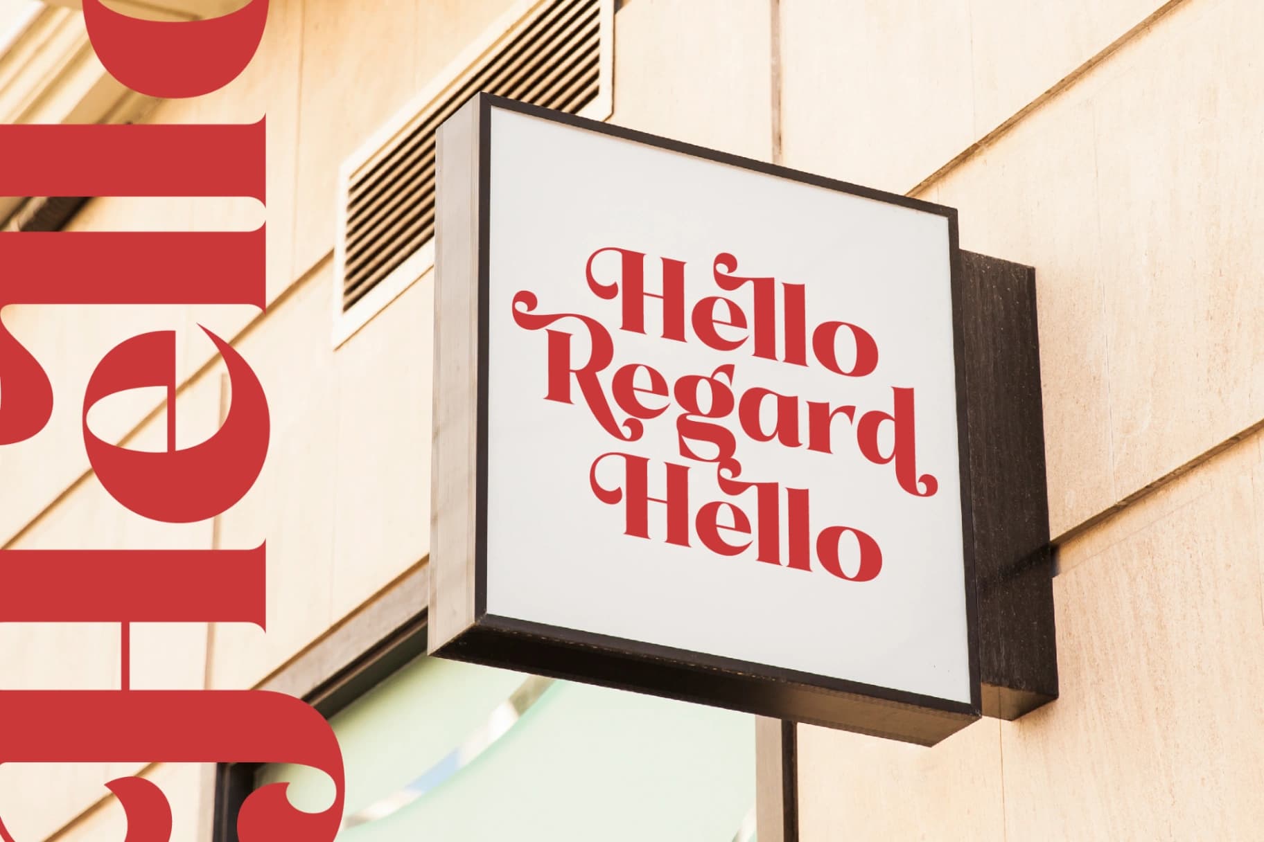 Preview 8 for Pramid Mango - Display Serif Font