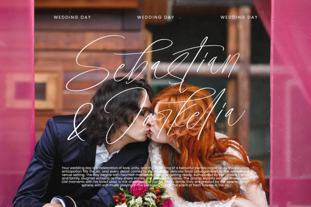 Melodies Sensation - Natural Handwritten Font font preview 5