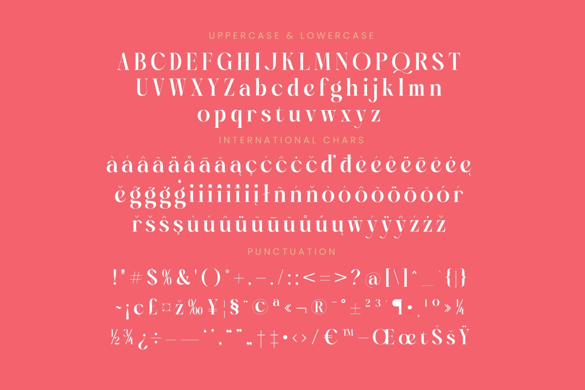 Preview 19 for Hantepy Qablema - Modern Serif Font
