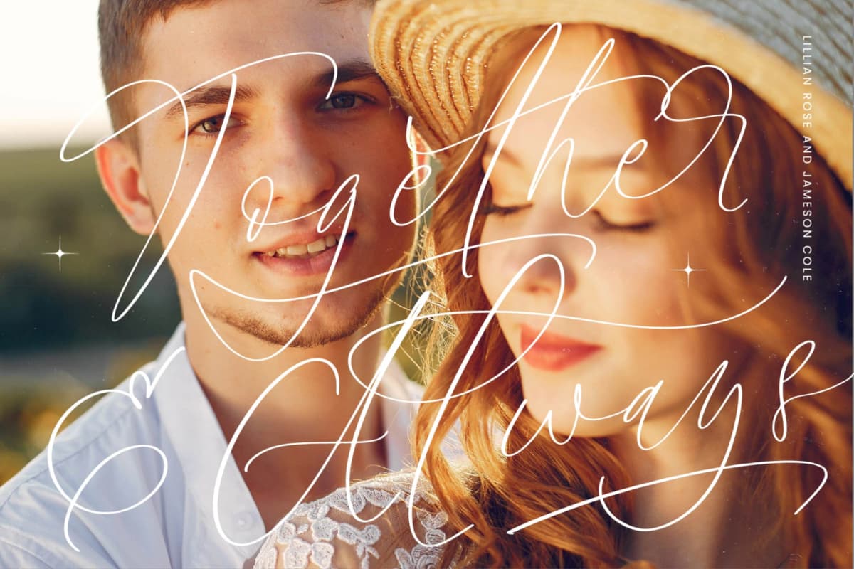 Preview 12 for Halista Rihana - Stylish Beauty Script Font