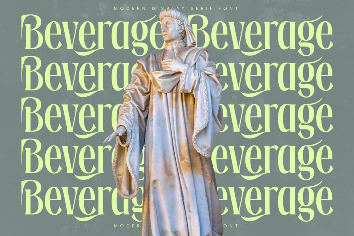 Preview 13 for Radiance Beverage - Modern Display Serif Font