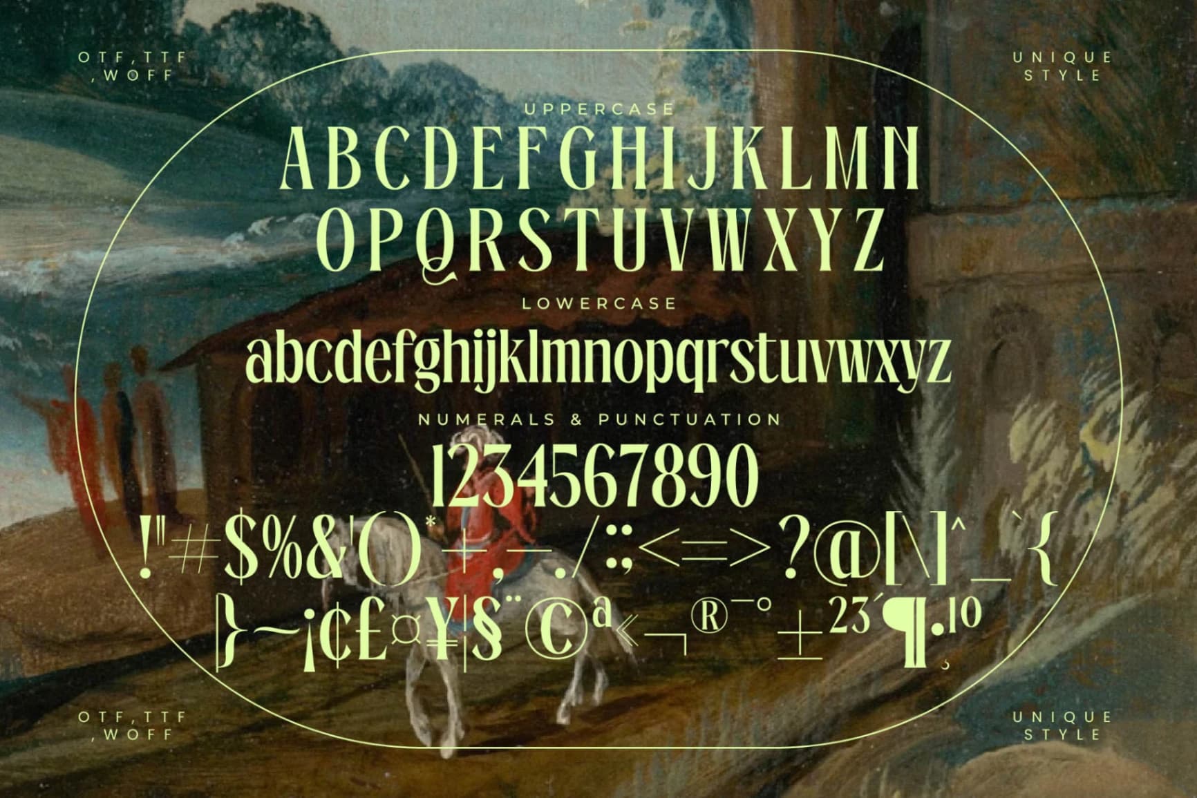 Preview 18 for Radiance Beverage - Modern Display Serif Font