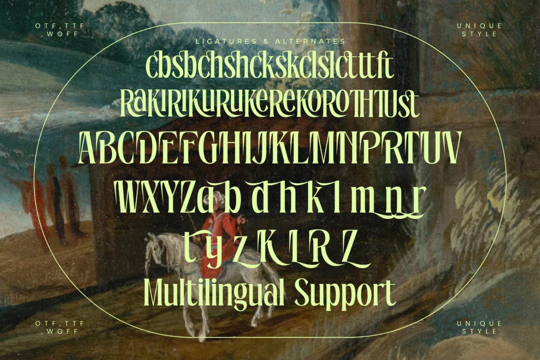 Preview 19 for Radiance Beverage - Modern Display Serif Font