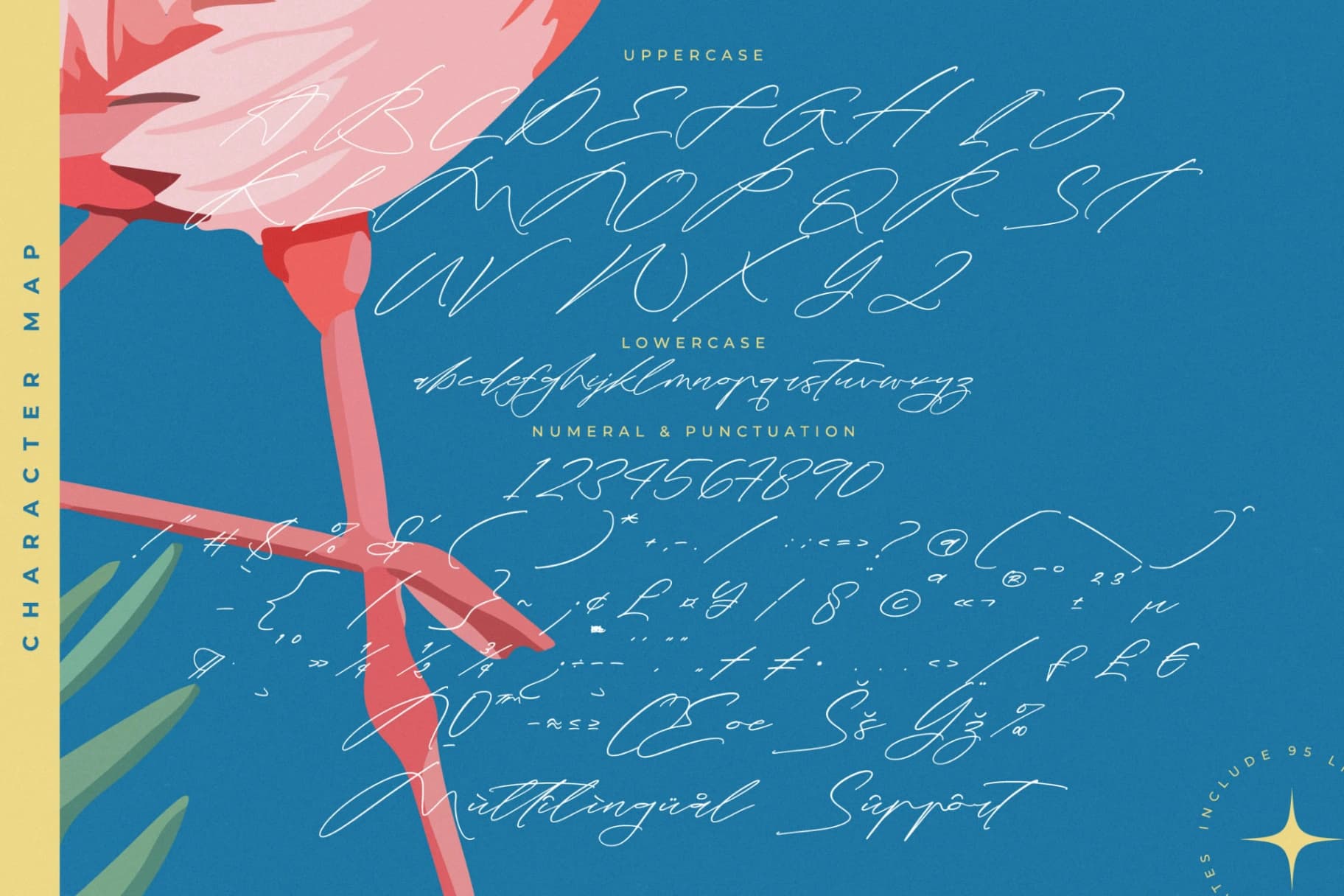 Preview 18 for Tropicals Graceful - Modern Calligraphy Script