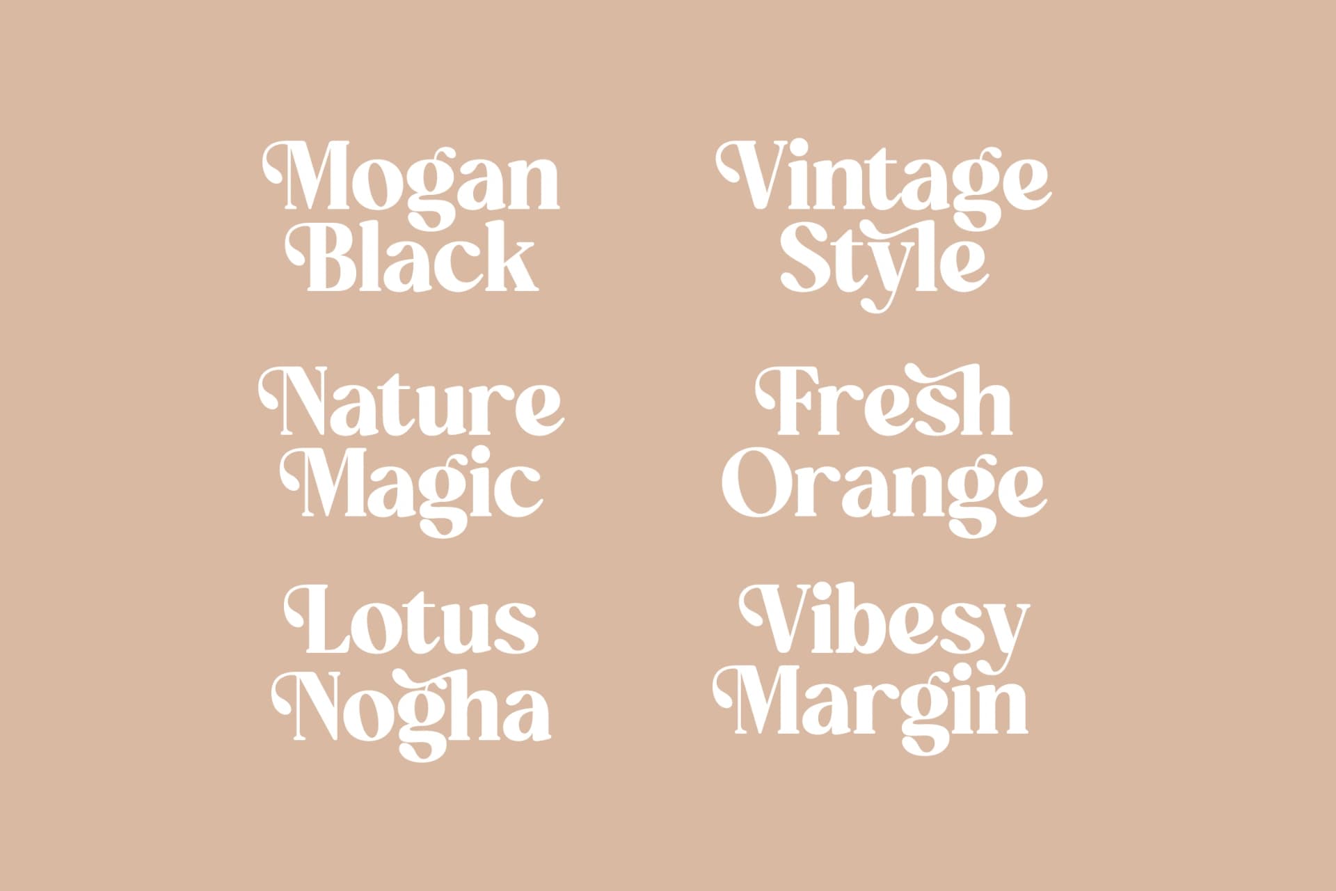 Preview 17 for Quick Beach - Modern Retro Serif Font