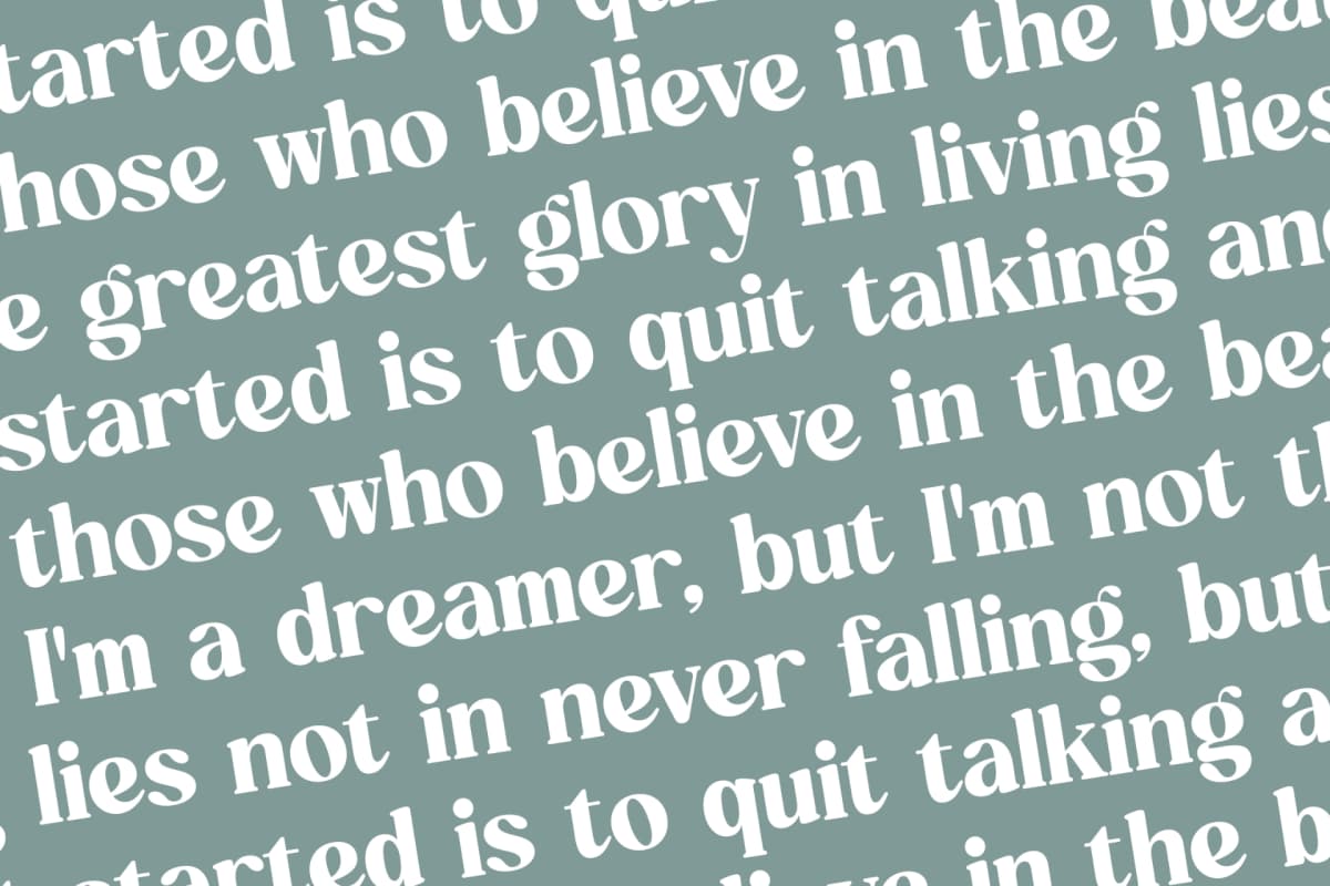 Quick Beach - Modern Retro Serif Font font preview 13