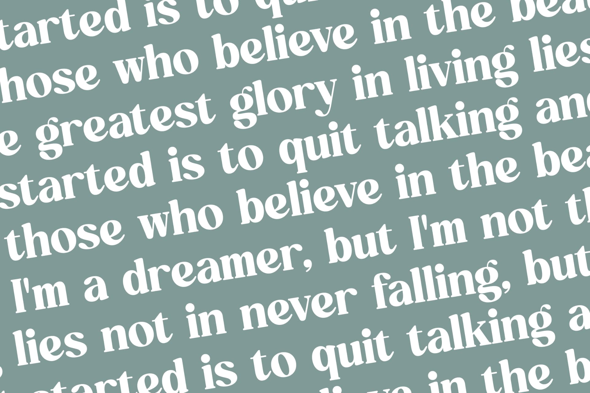 Preview 13 for Quick Beach - Modern Retro Serif Font