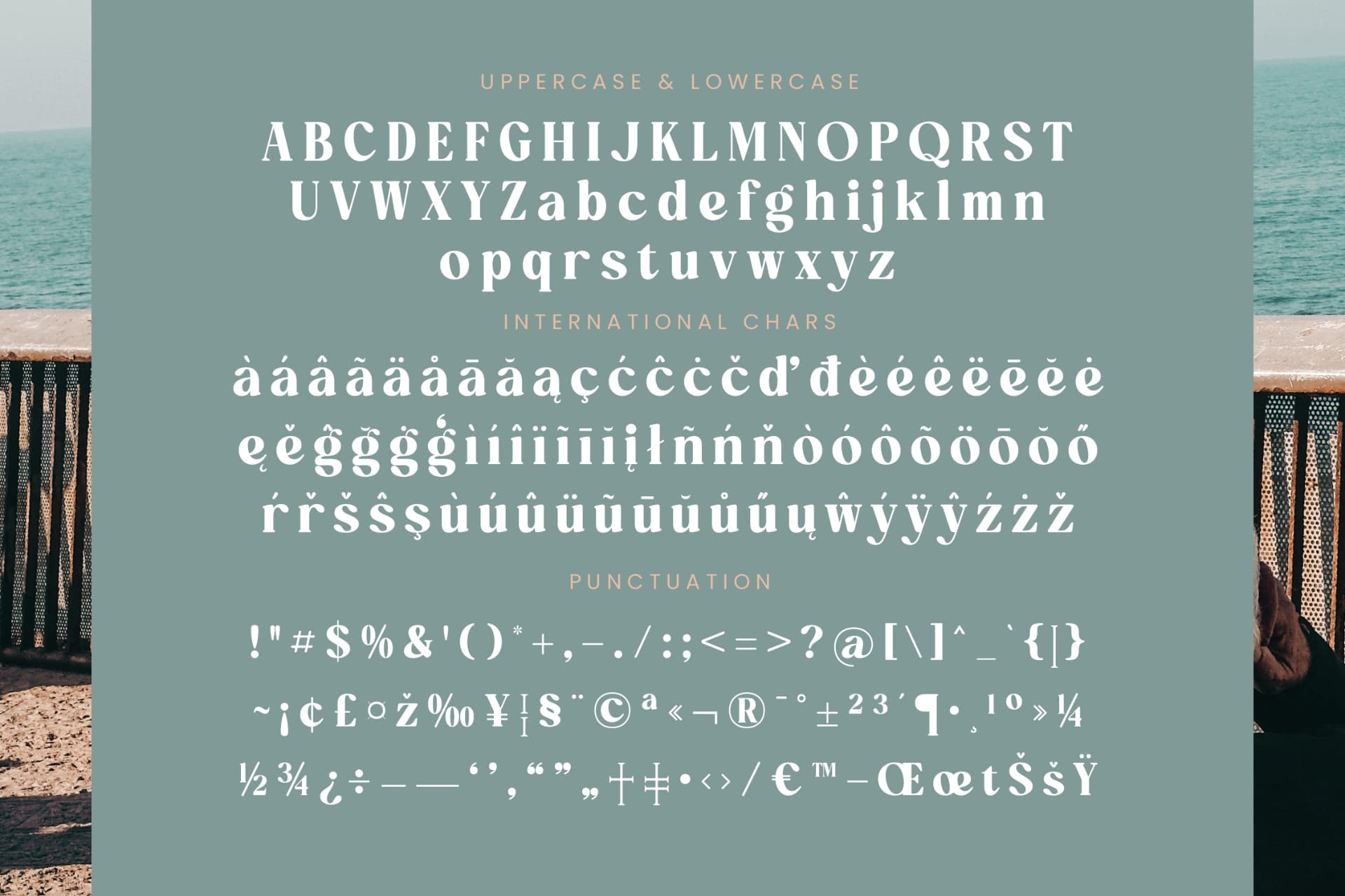 Preview 19 for Quick Beach - Modern Retro Serif Font