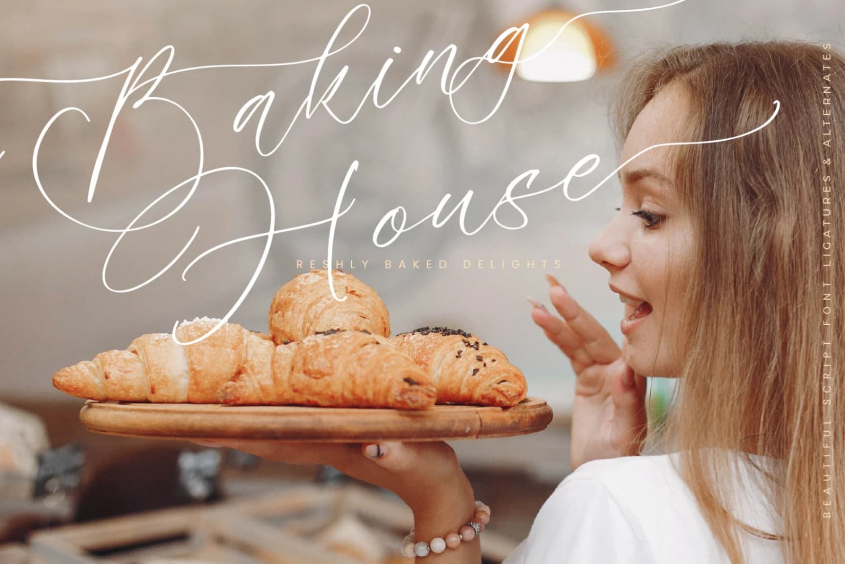 Preview 2 for Melodic Banthera - Beautiful Script Font