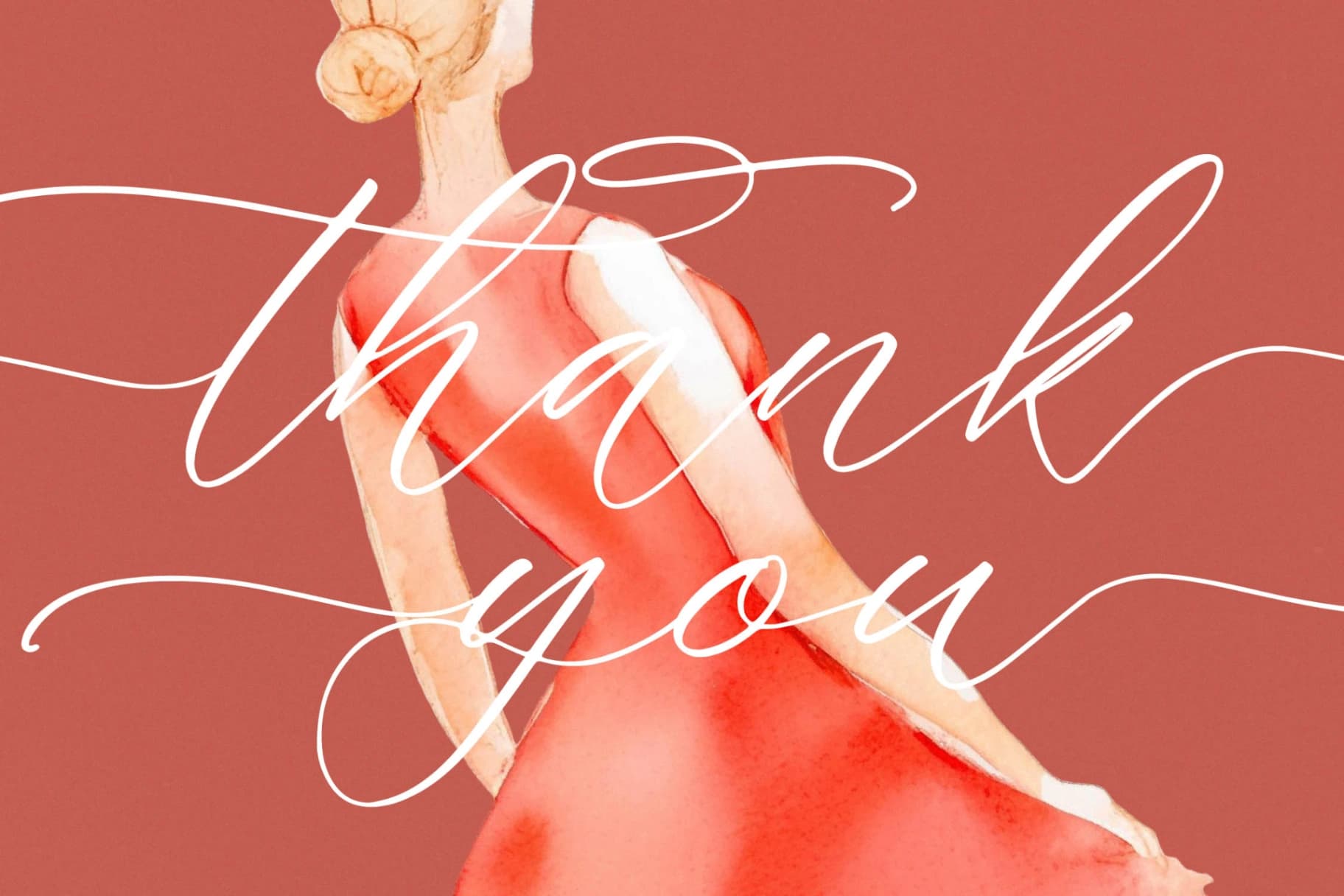 Preview 20 for Melodic Banthera - Beautiful Script Font