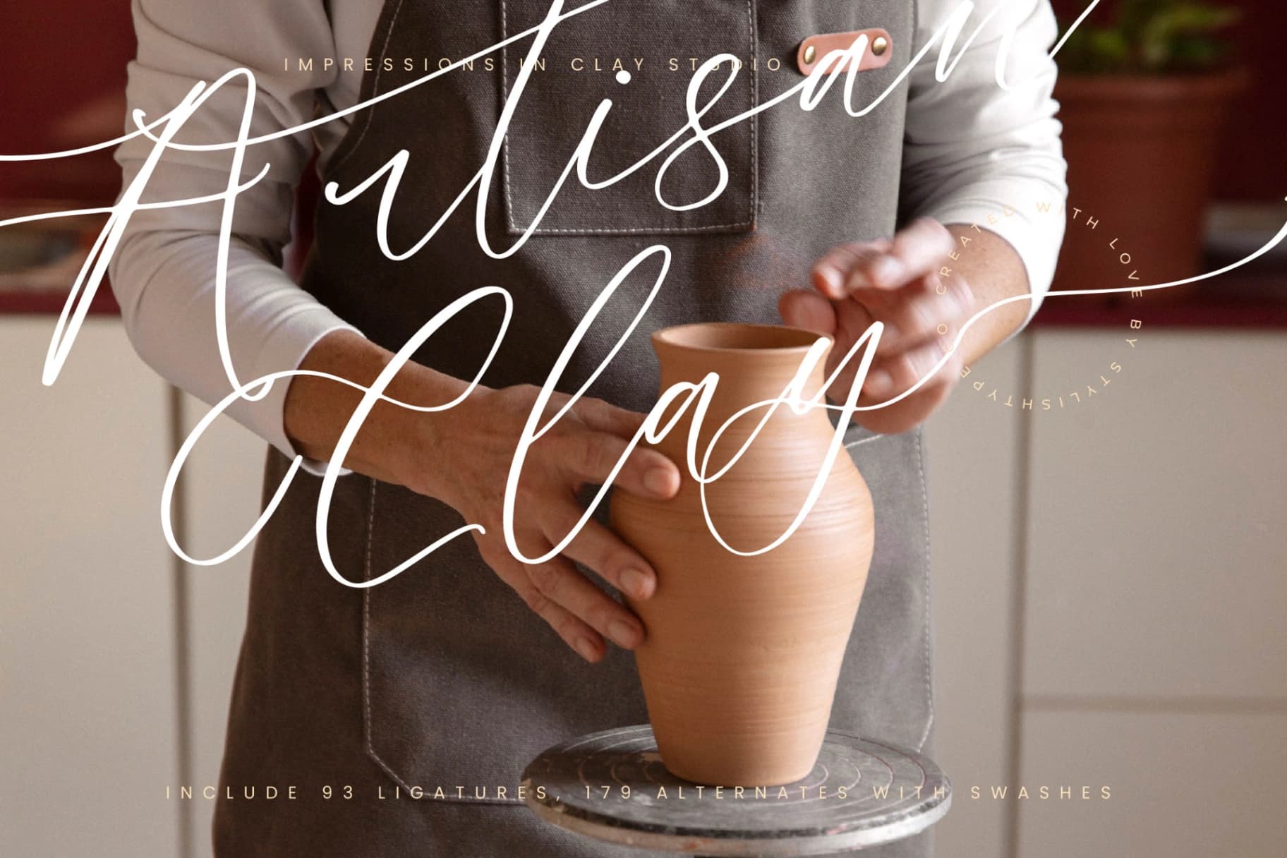 Preview 5 for Melodic Banthera - Beautiful Script Font