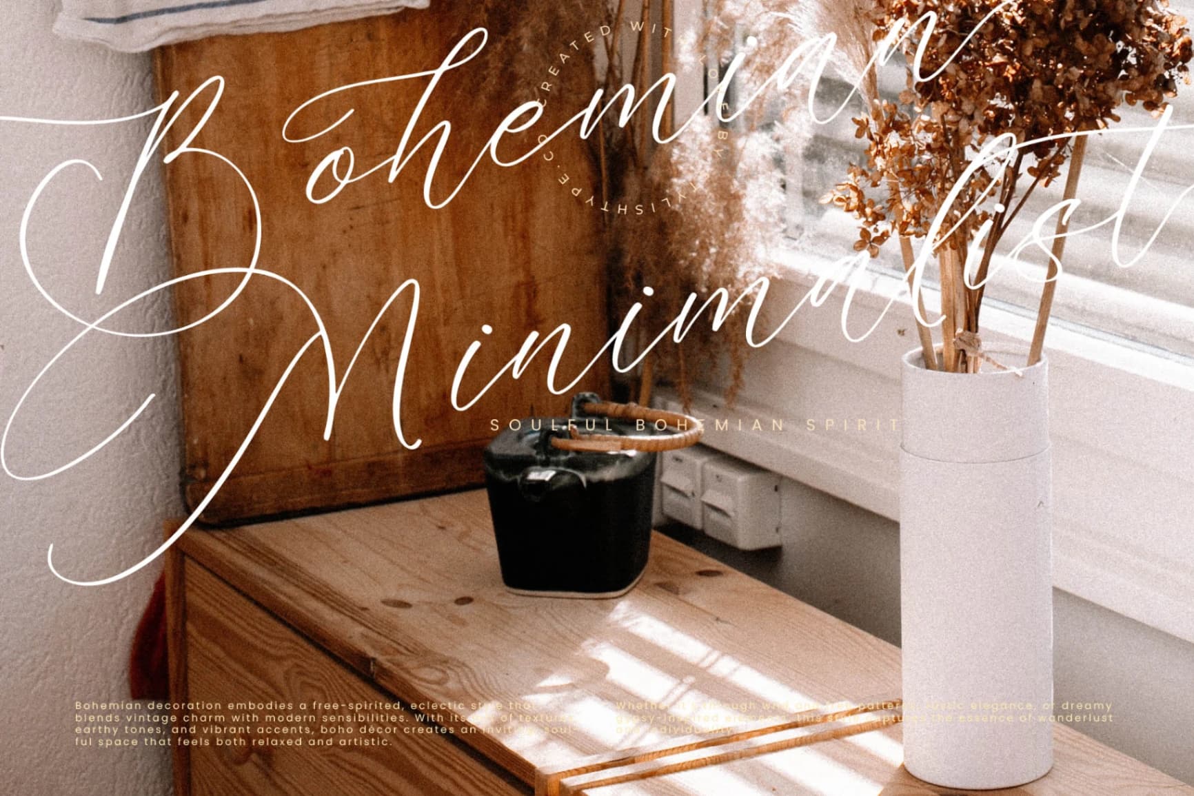 Preview 16 for Melodic Banthera - Beautiful Script Font