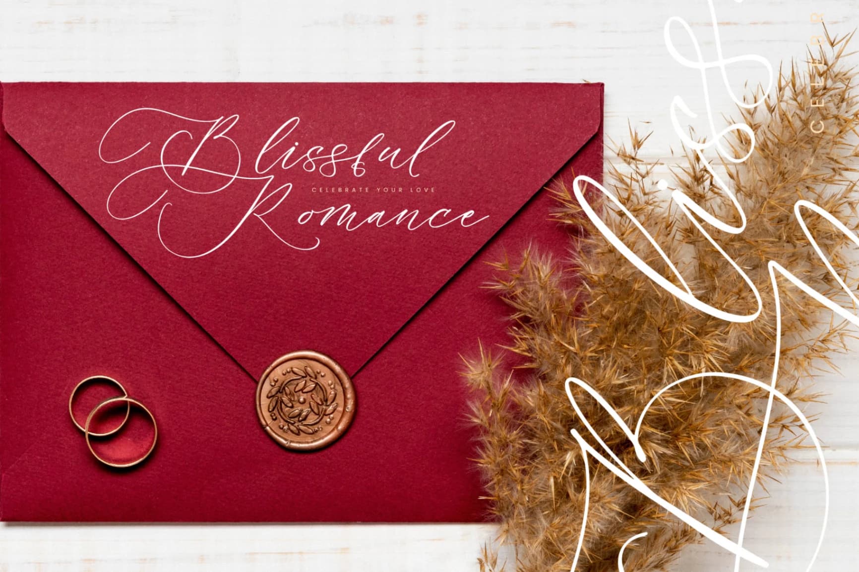Preview 13 for Melodic Banthera - Beautiful Script Font