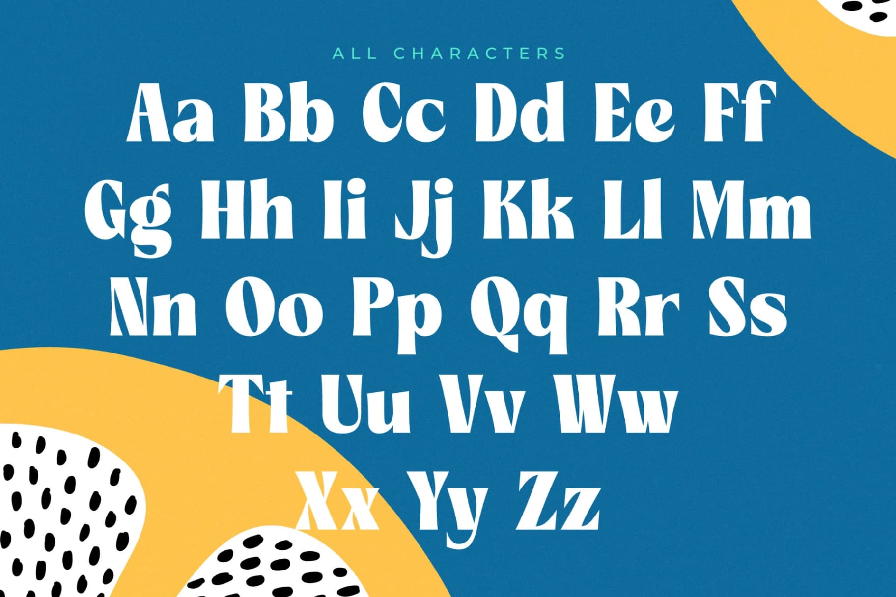 Preview 17 for Makers Weave - Modern Bold Serif Font
