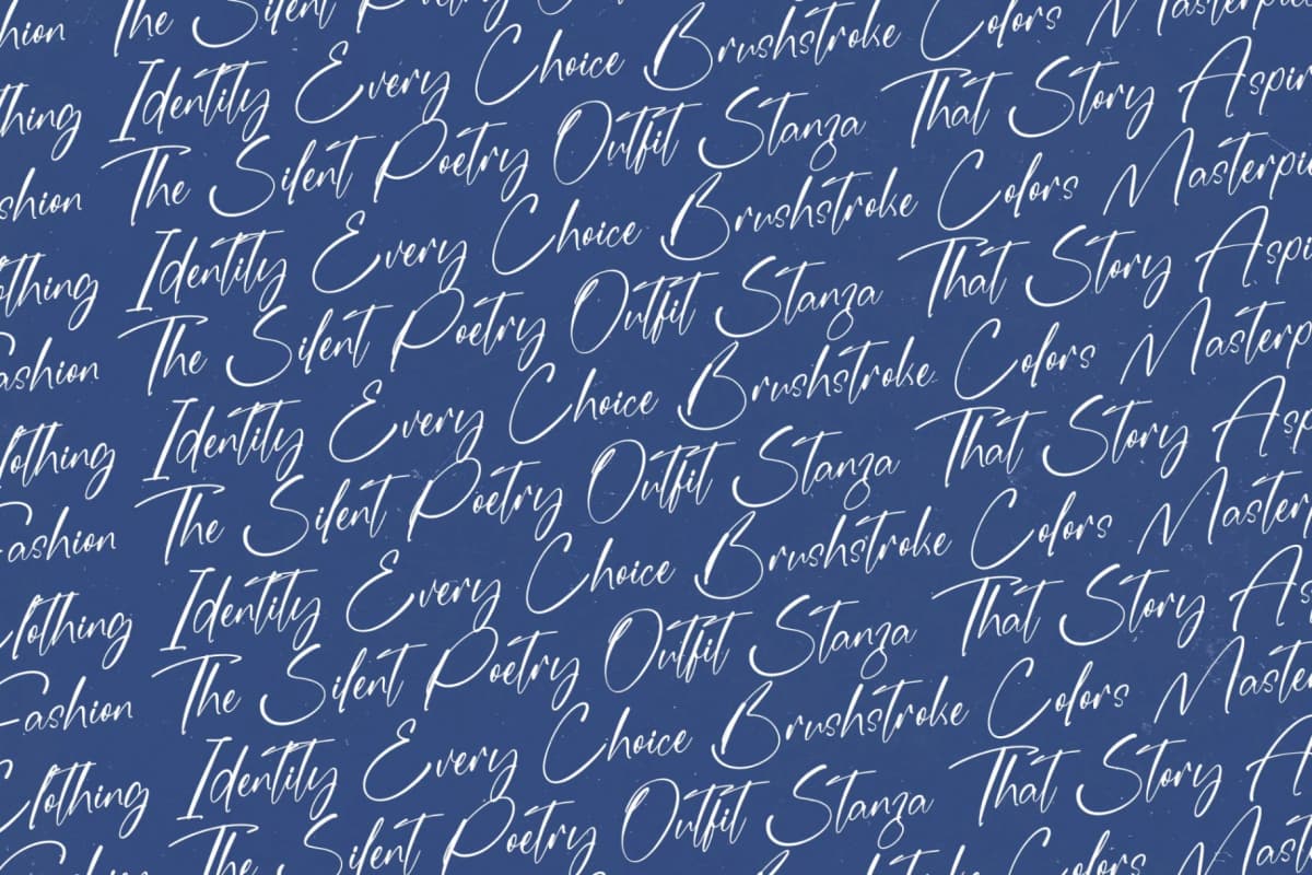Giuletta Antonela - Stylish Handwritten Font font preview 14