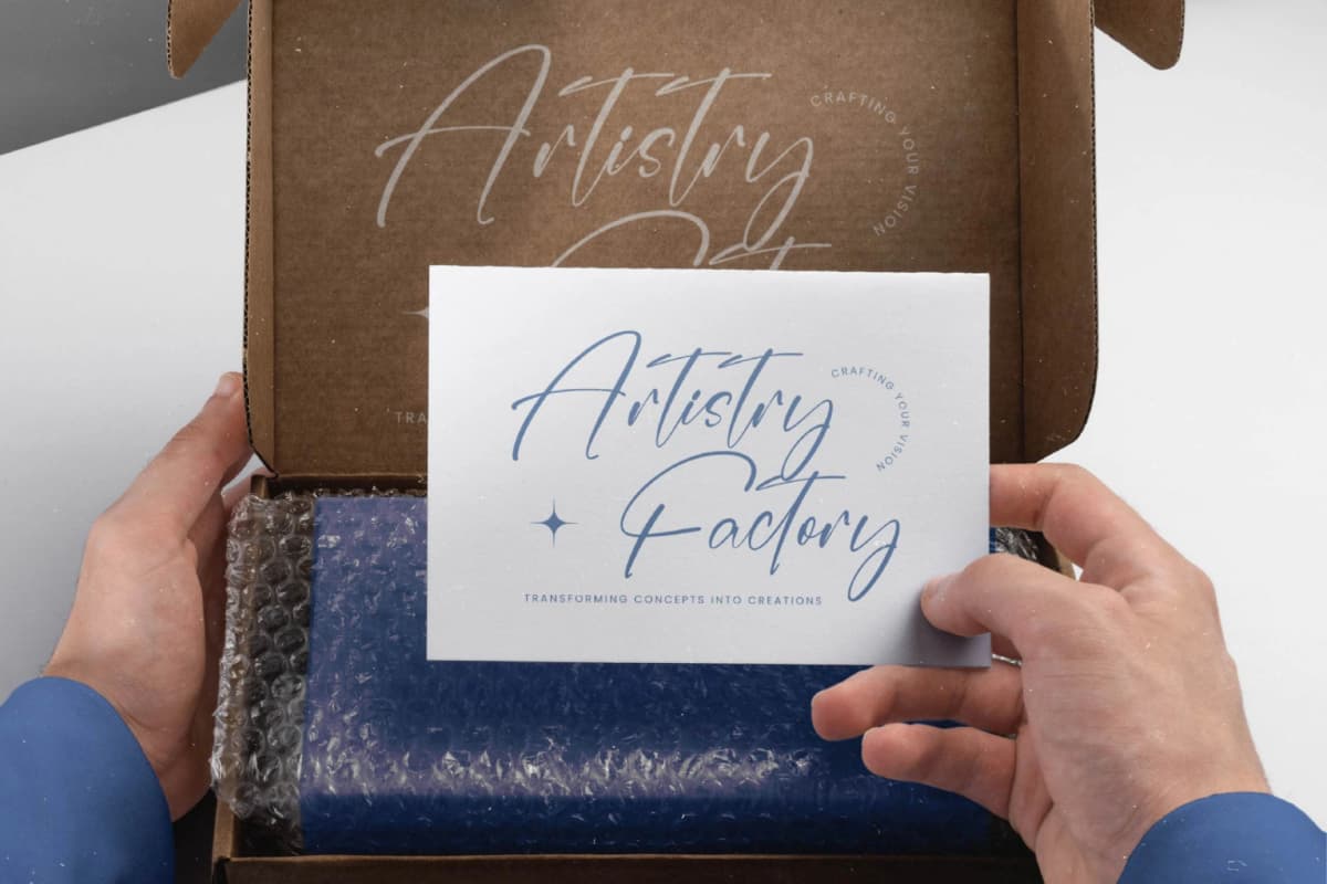 Giuletta Antonela - Stylish Handwritten Font font preview 11