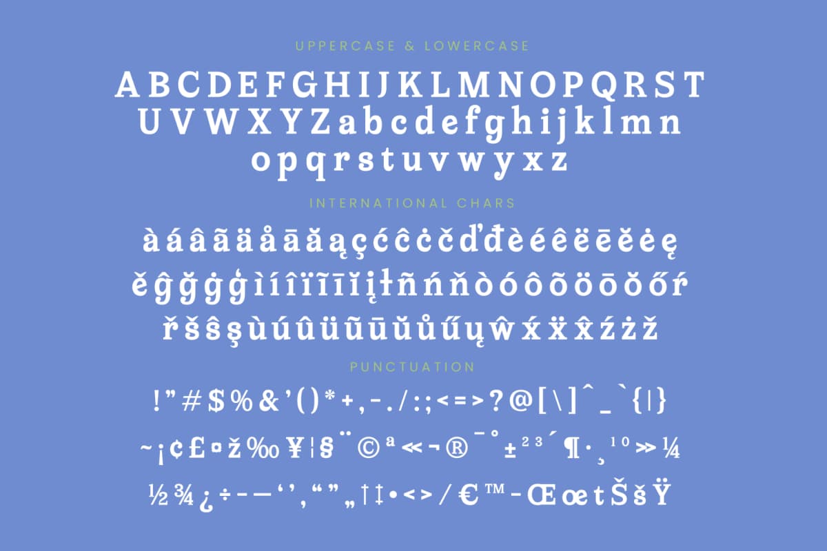 Preview 19 for Meridi Rolitud - Modern Alternate Serif