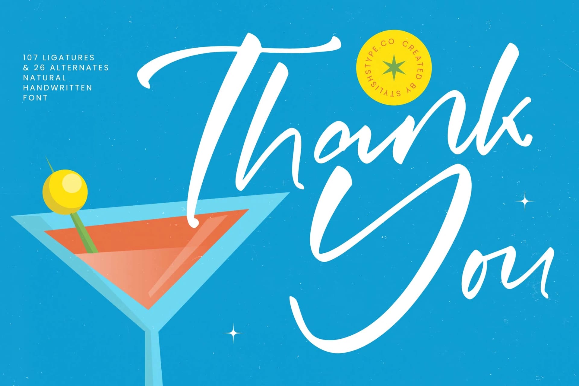 Preview 20 for Exotical Drink - Natural Handwritten Font