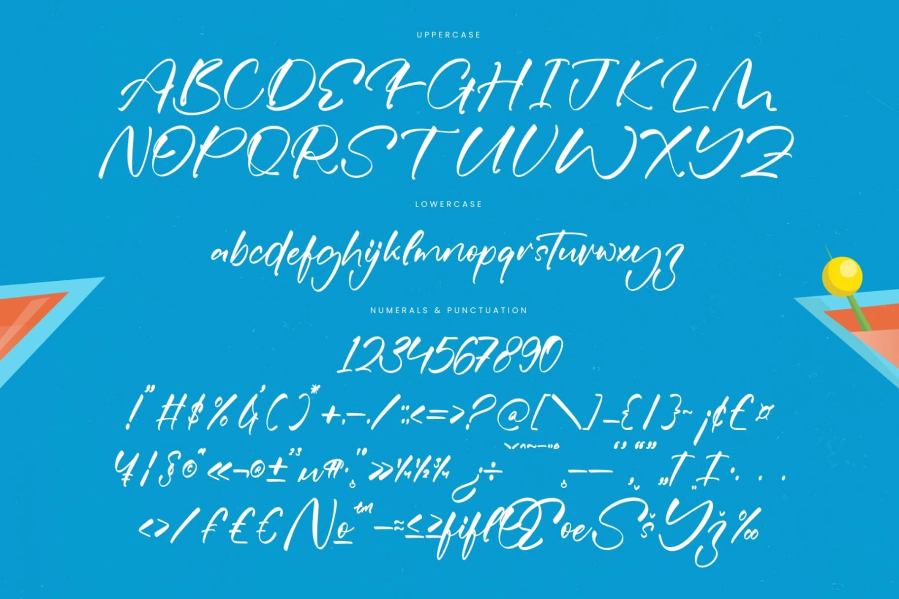 Preview 18 for Exotical Drink - Natural Handwritten Font