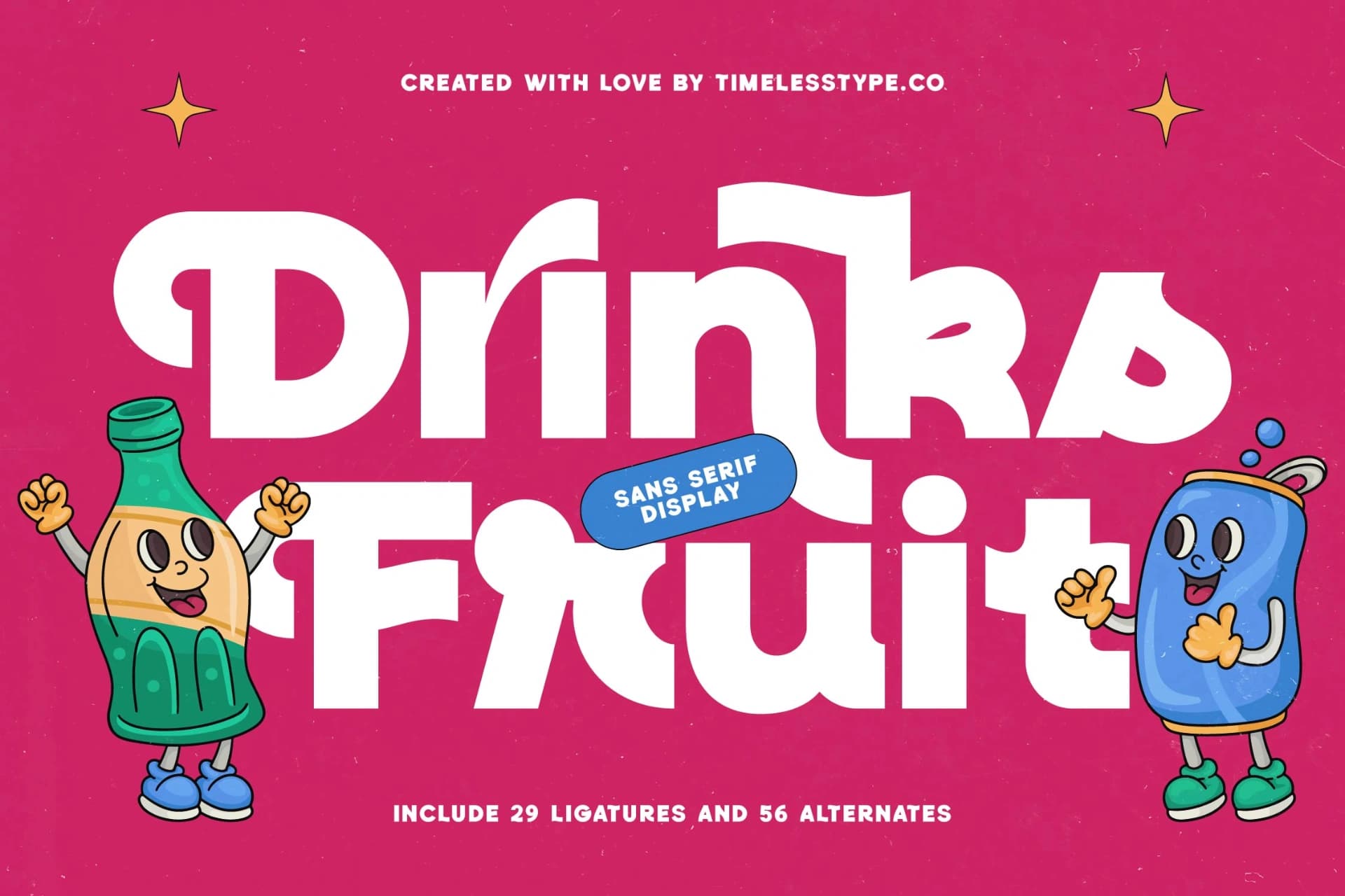 Preview 1 for Drinks Fruit - Sans Serif Display