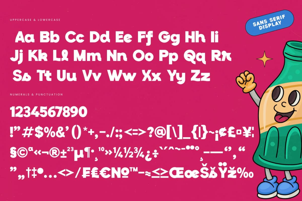 Preview 18 for Drinks Fruit - Sans Serif Display