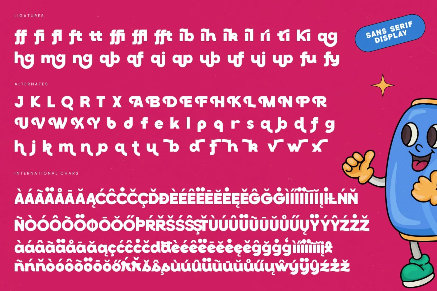 Preview 19 for Drinks Fruit - Sans Serif Display