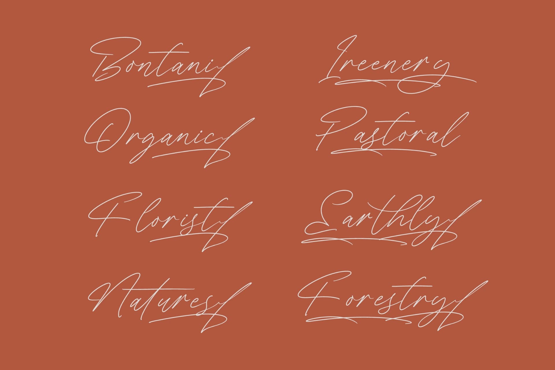 Preview 11 for President Mistera - Modern Signature Font