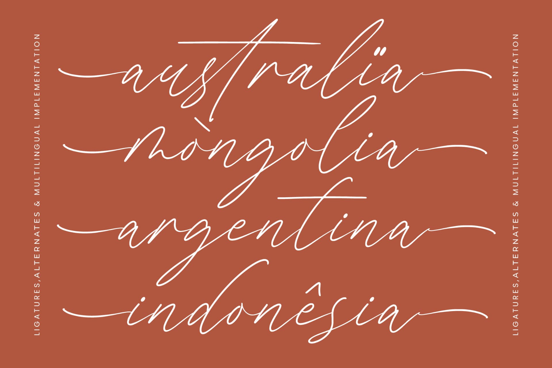 Preview 13 for President Mistera - Modern Signature Font