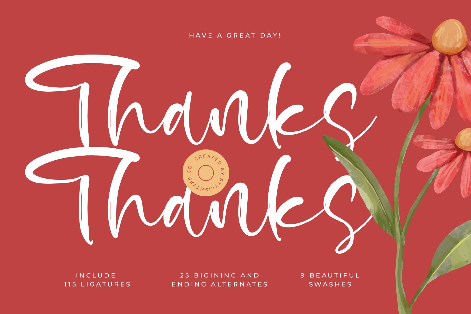 Preview 20 for Byrole Roneta - Quirky Handwritten Font