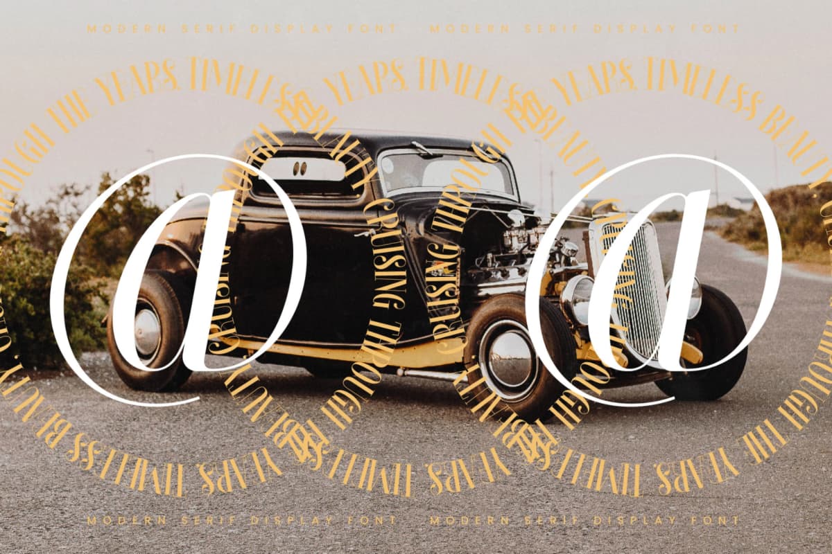 Preview 17 for Rosejacn - Modern Serif Display Font