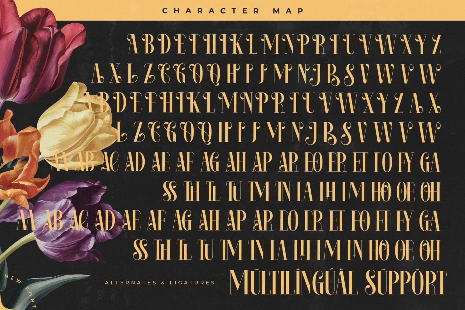 Preview 19 for Rosejacn - Modern Serif Display Font