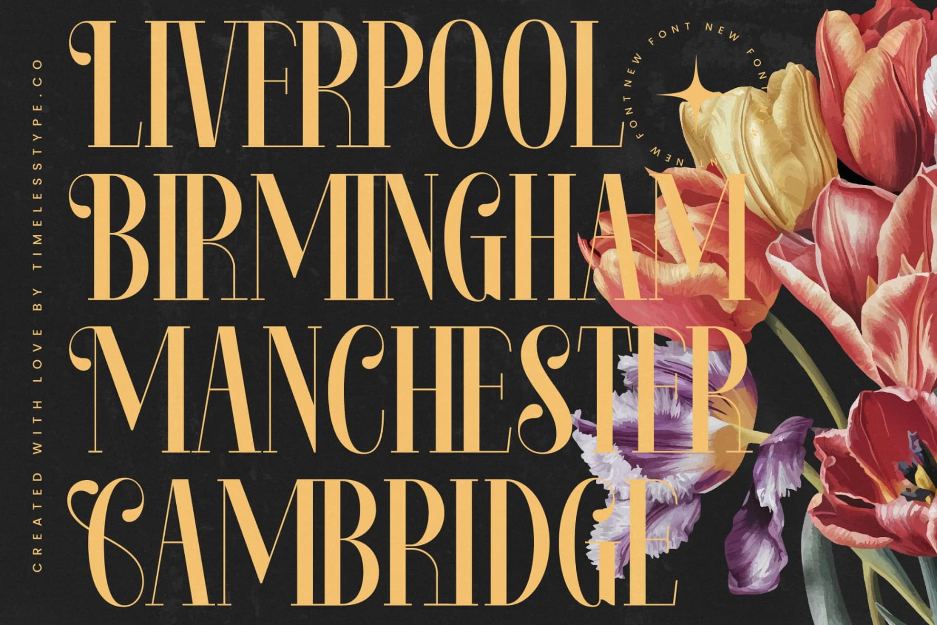 Preview 7 for Rosejacn - Modern Serif Display Font