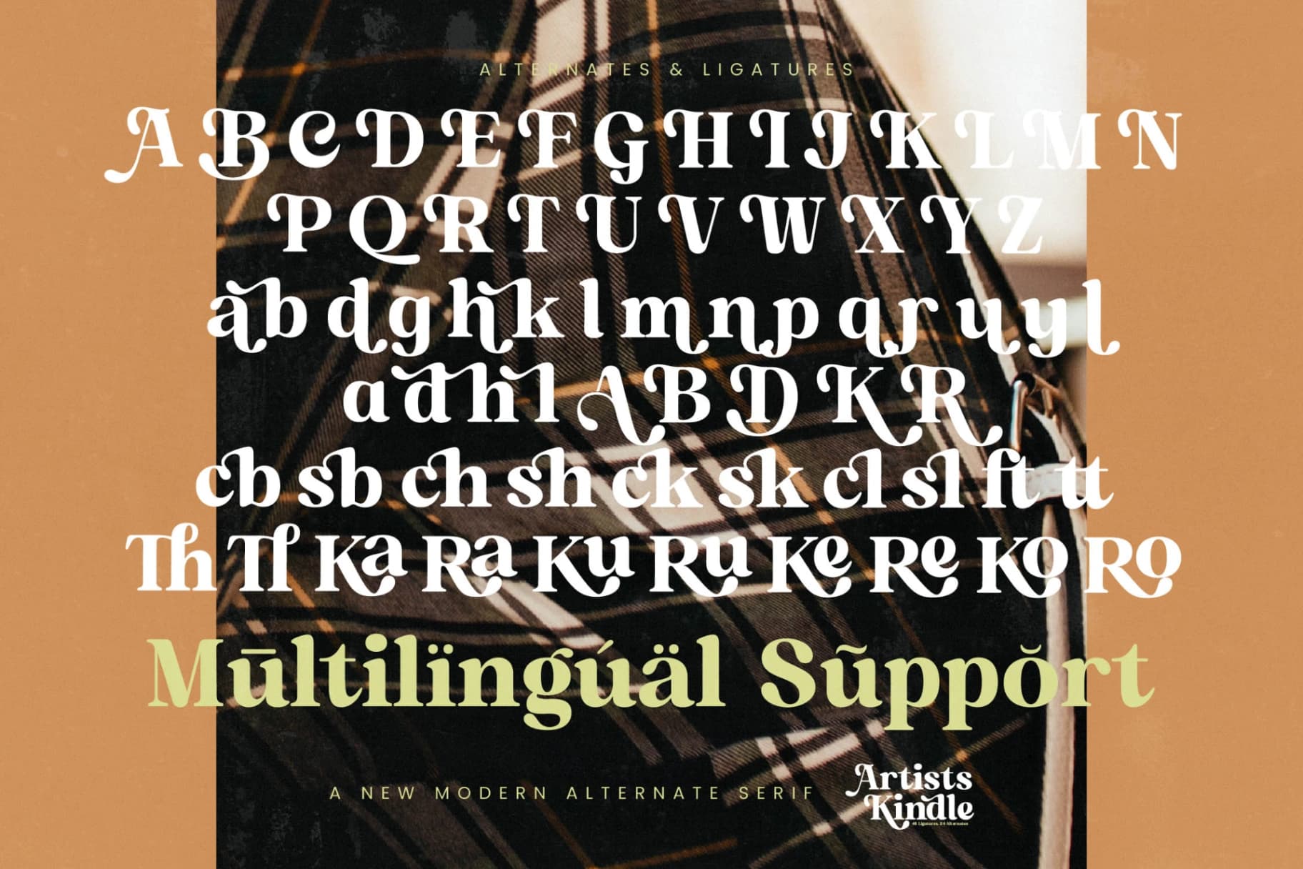 Preview 19 for Artists Kindle - New Modern Alternate Serif