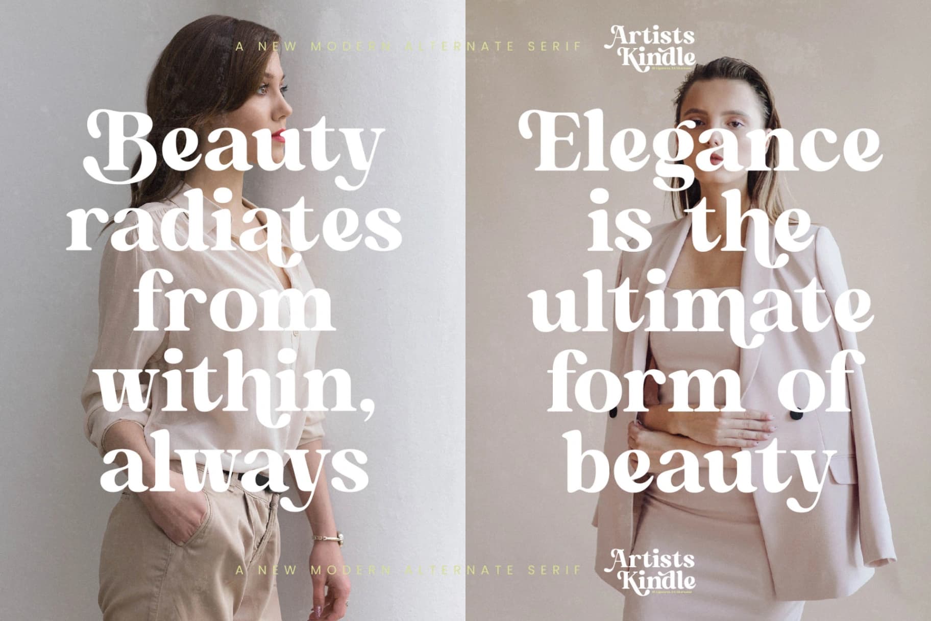 Preview 7 for Artists Kindle - New Modern Alternate Serif