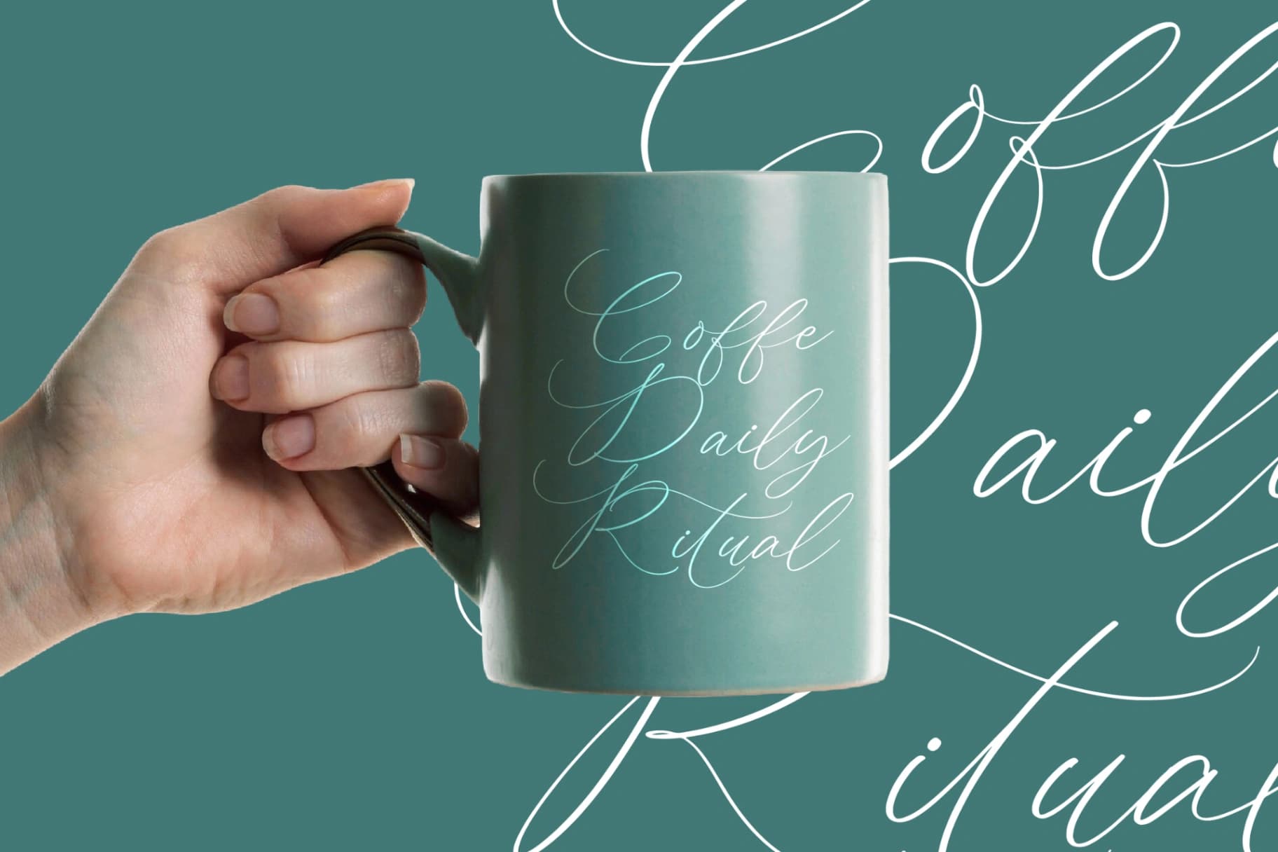 Preview 5 for Charbeli Polished - Stylish Calligraphy Font