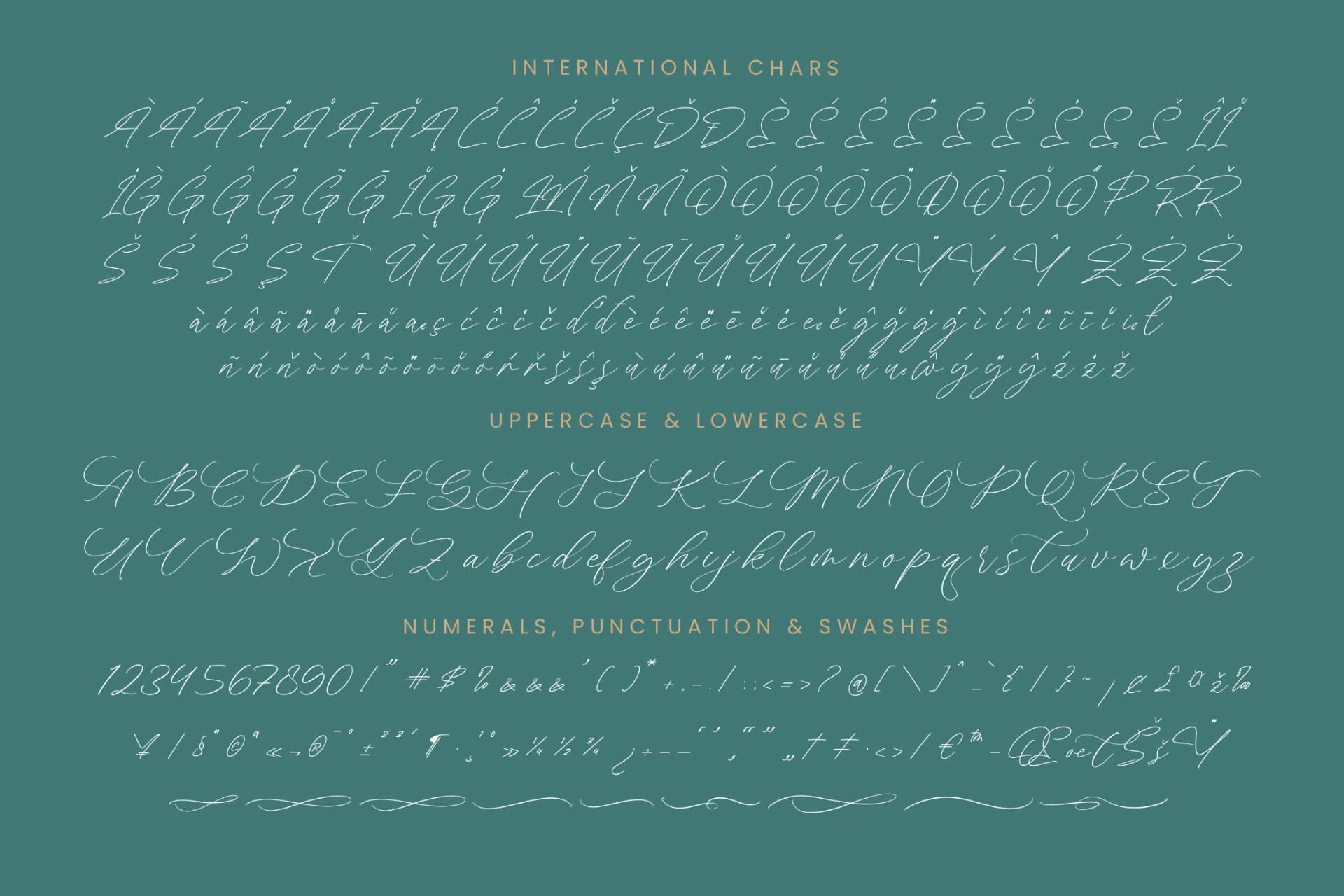 Preview 18 for Charbeli Polished - Stylish Calligraphy Font