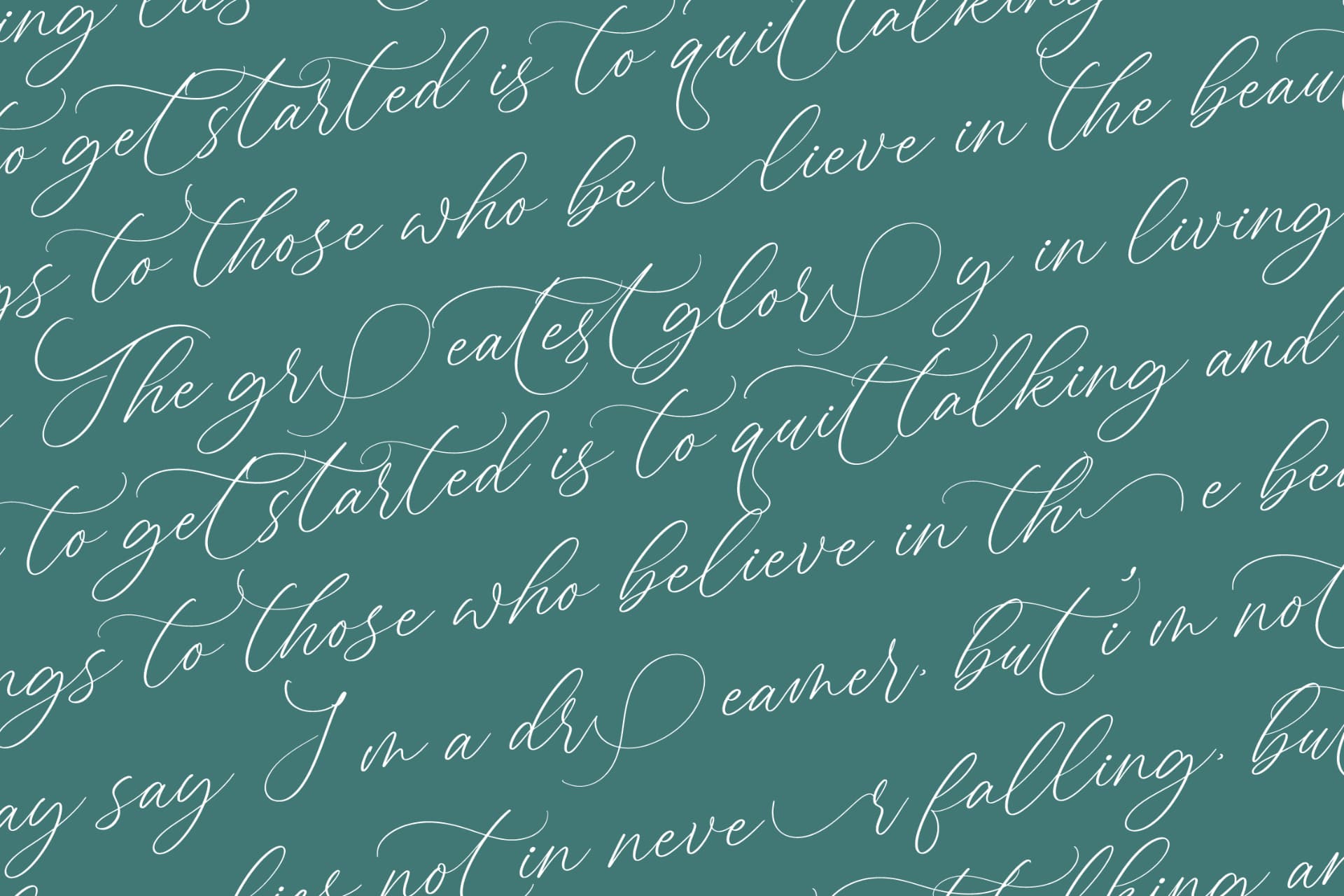 Preview 15 for Charbeli Polished - Stylish Calligraphy Font