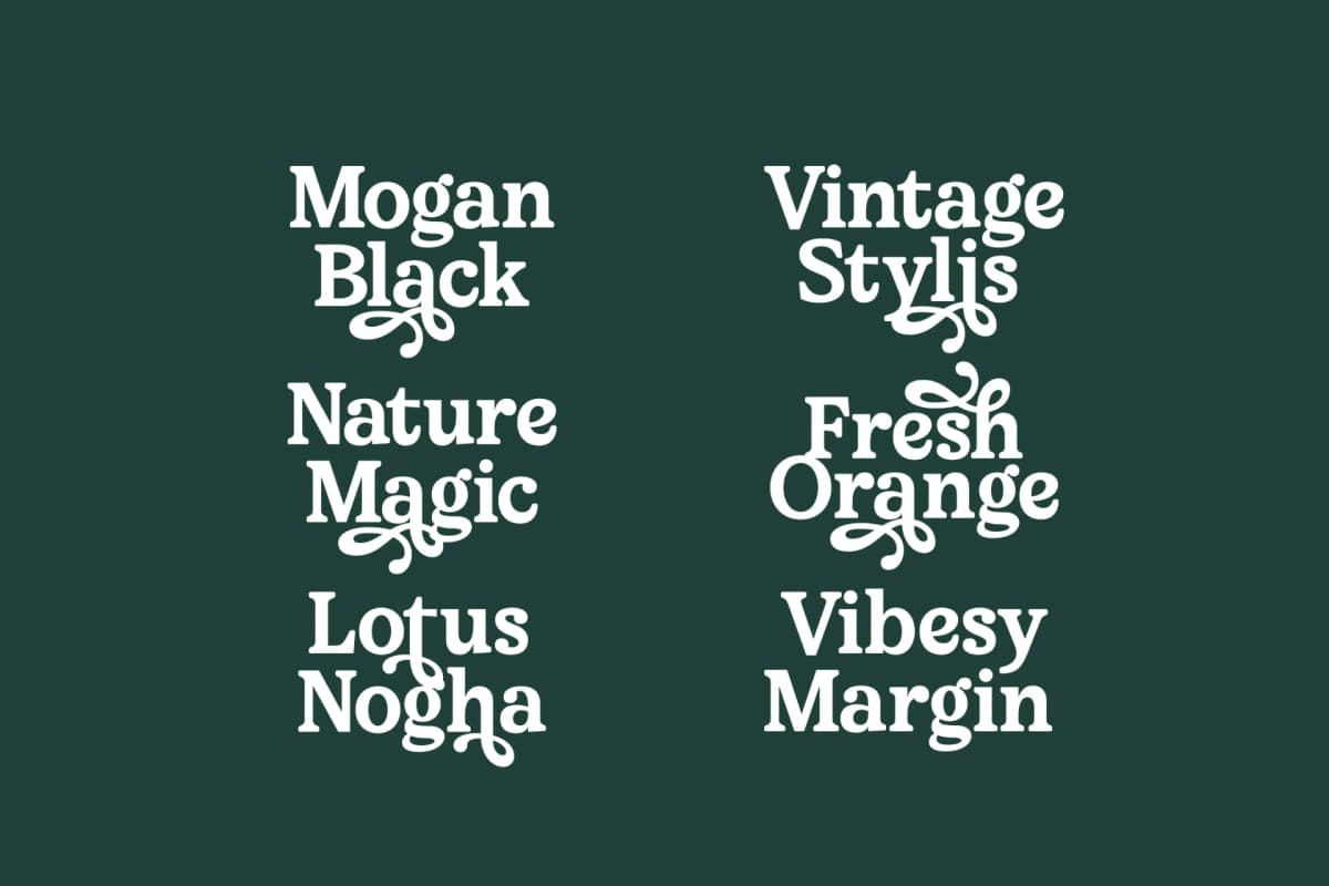 Upland Calling - Display Serif Font font preview 15