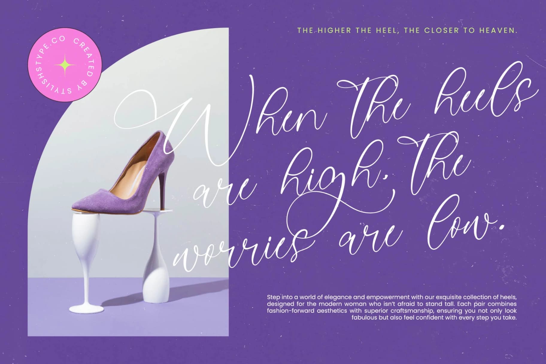 Preview 9 for Julieta Imelda - Stylish Calligraphy Font