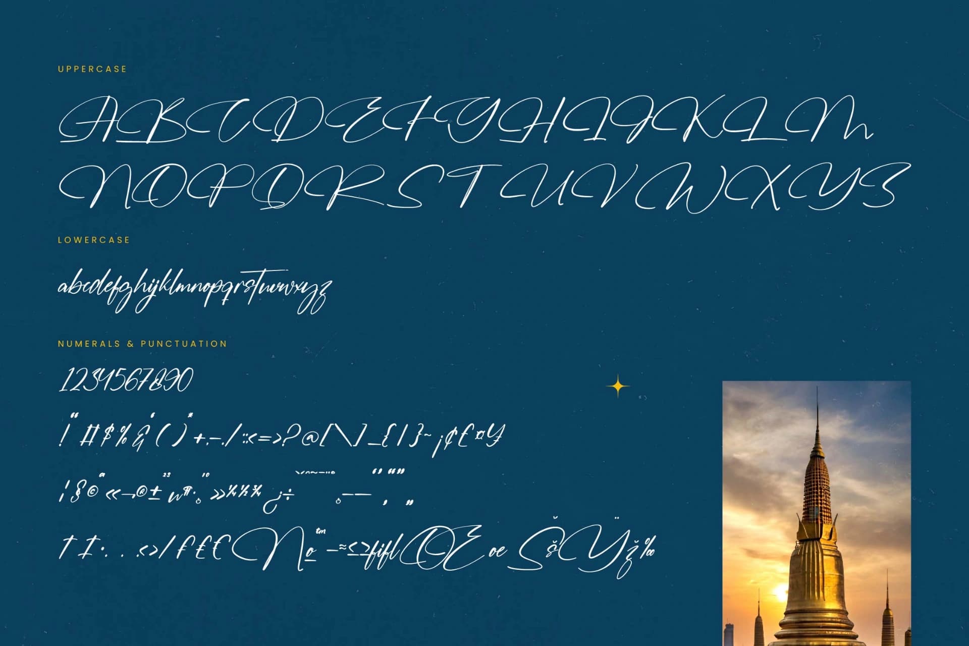 Preview 18 for Bangkok Signature - Stylish Signature Font