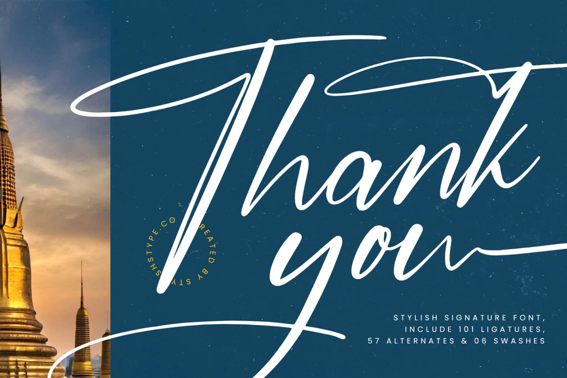 Preview 20 for Bangkok Signature - Stylish Signature Font