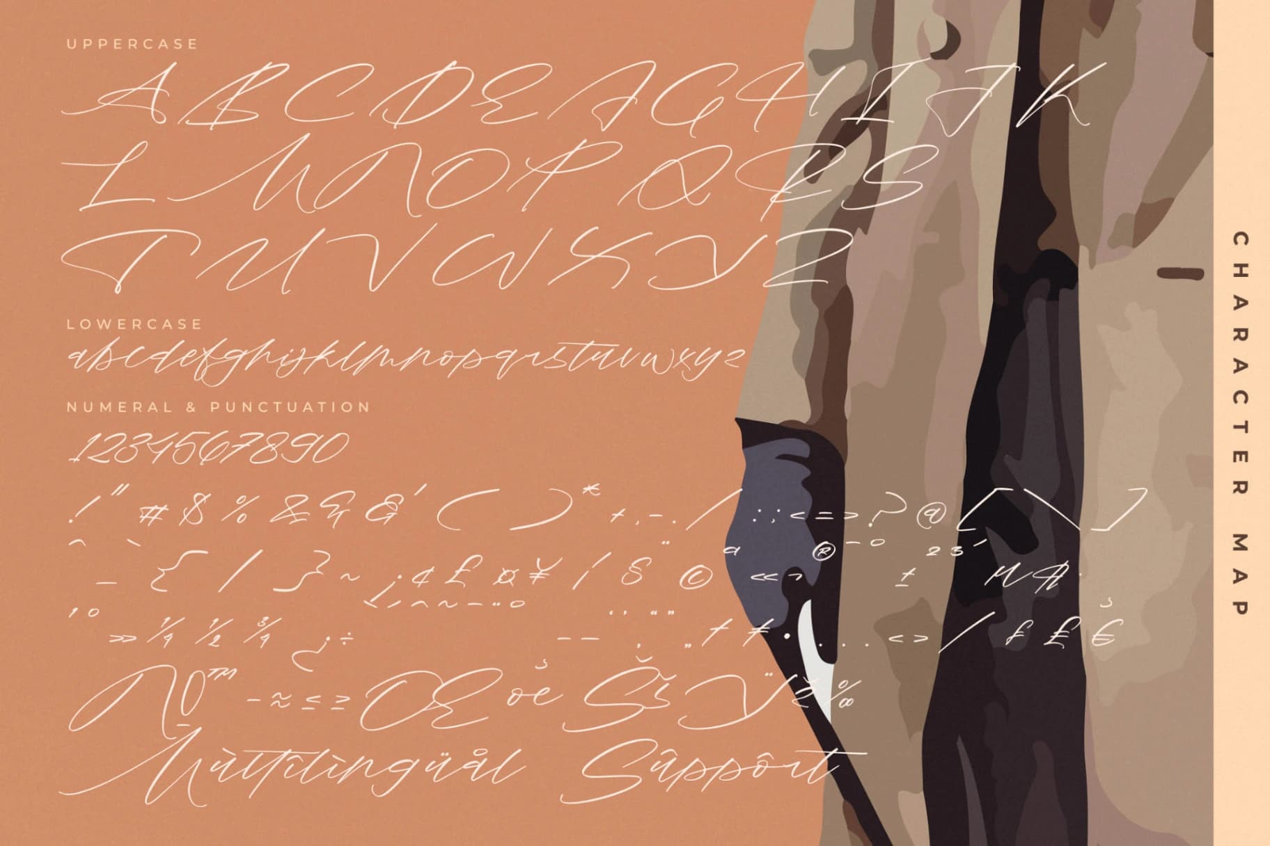 Preview 18 for Roterdam Aromatic - Modern Calligraphy Script