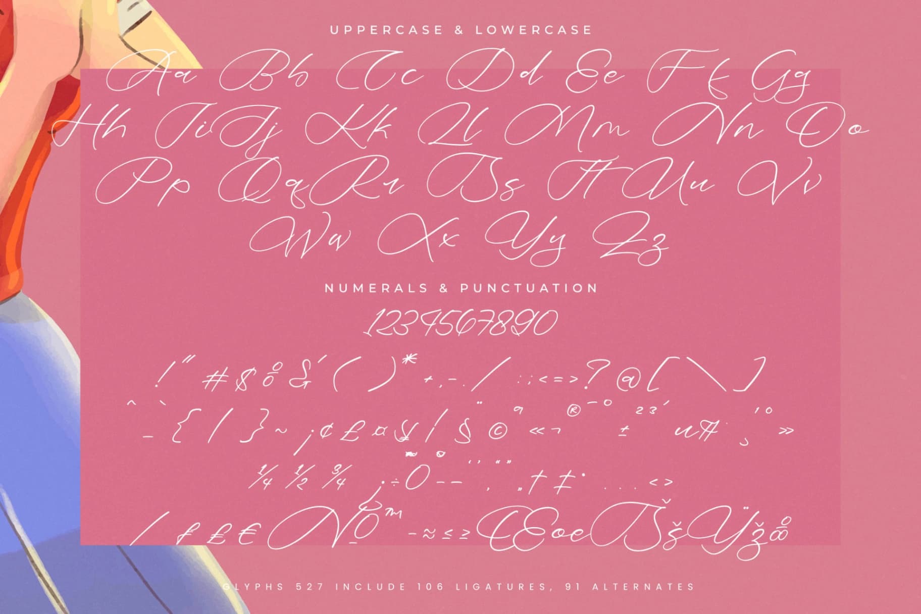 Preview 18 for Buterlife Majestic - Elegant Handwritten Script