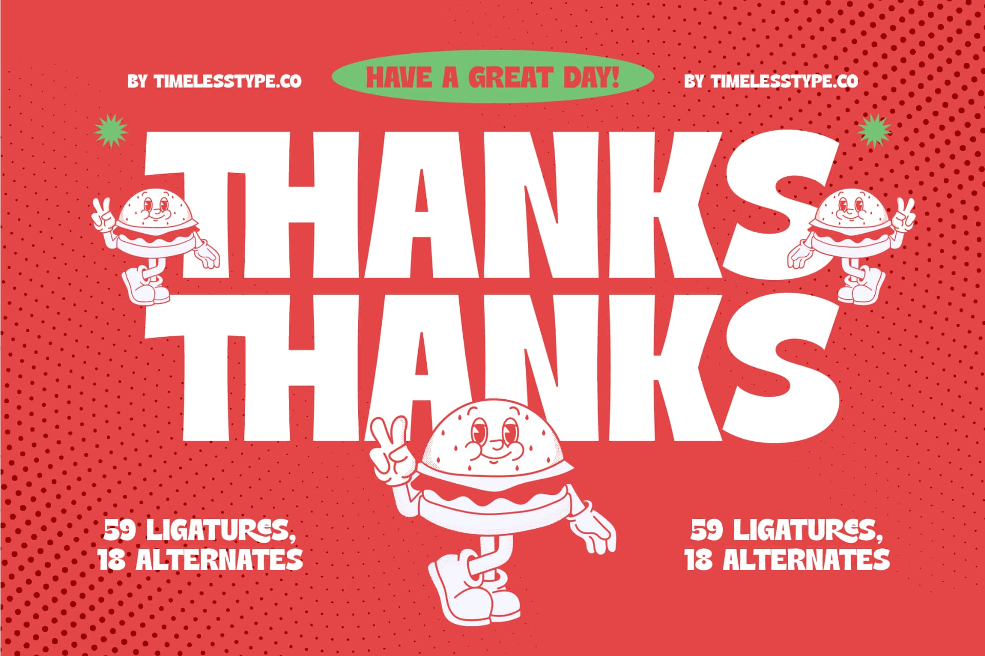 Preview 20 for Thered Burger - Display Sans Serif