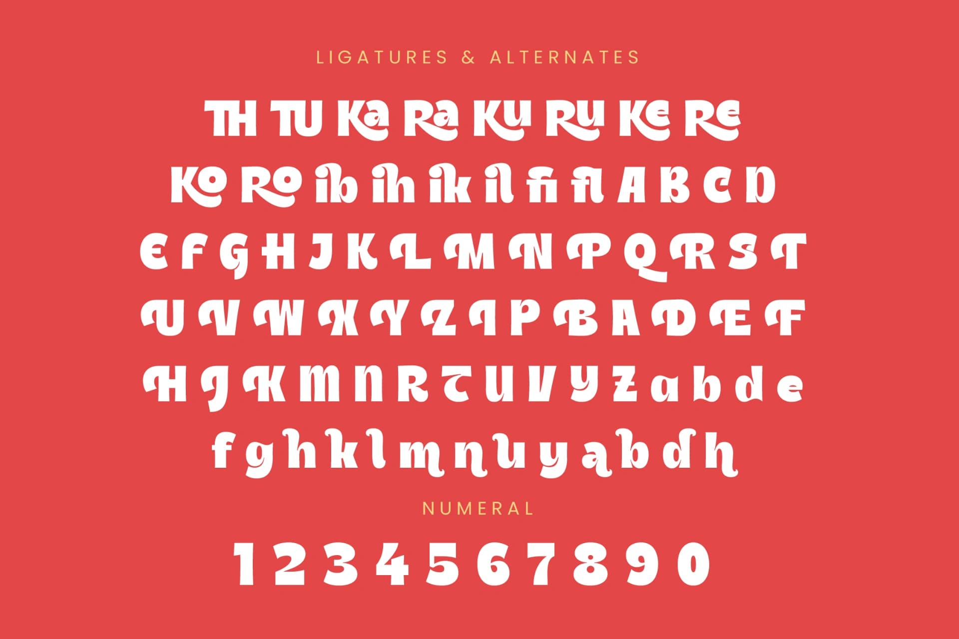 Preview 18 for Thered Burger - Display Sans Serif
