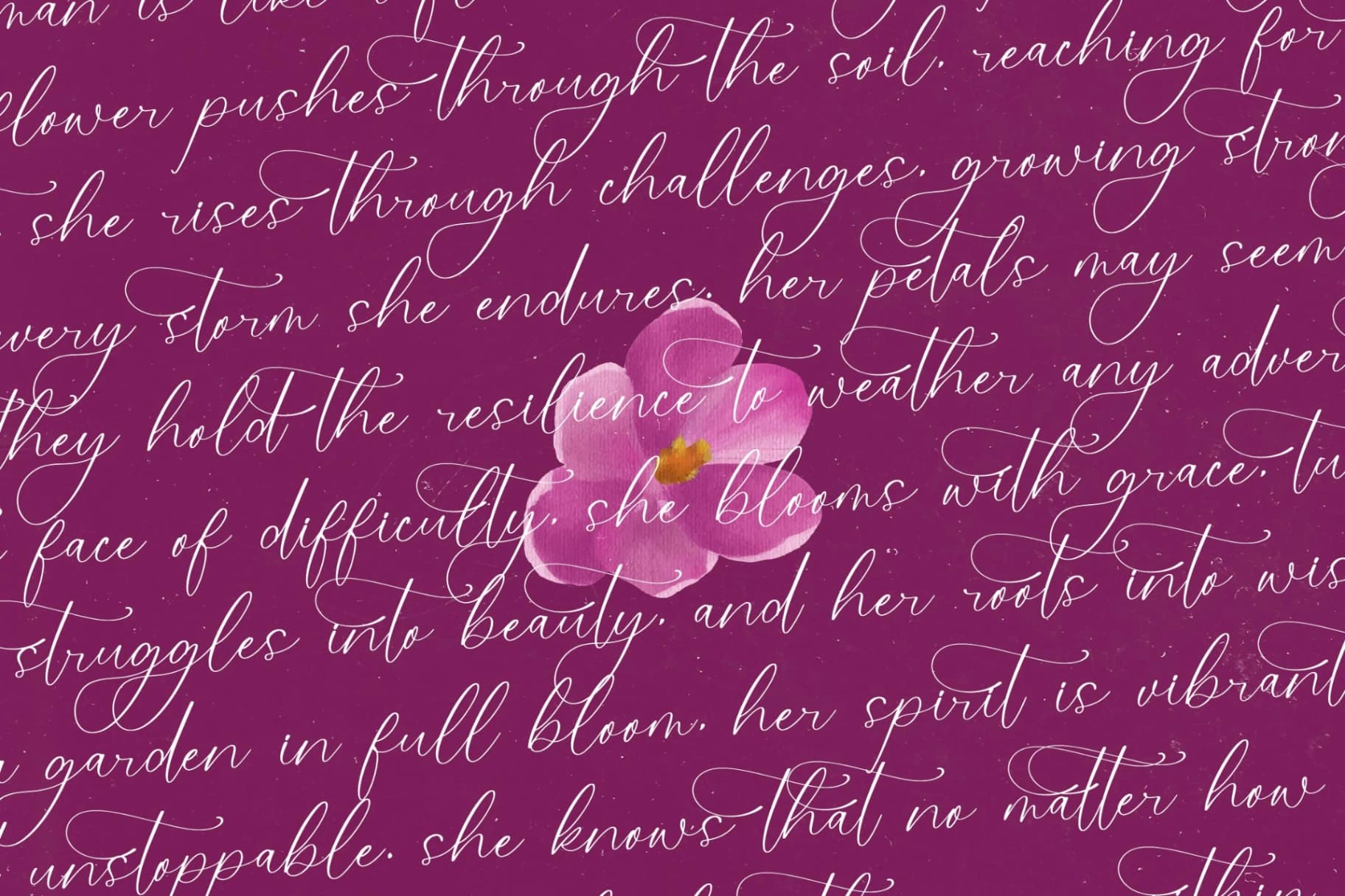 Preview 12 for Herlina Aliyah - Stylish Calligraphy Font