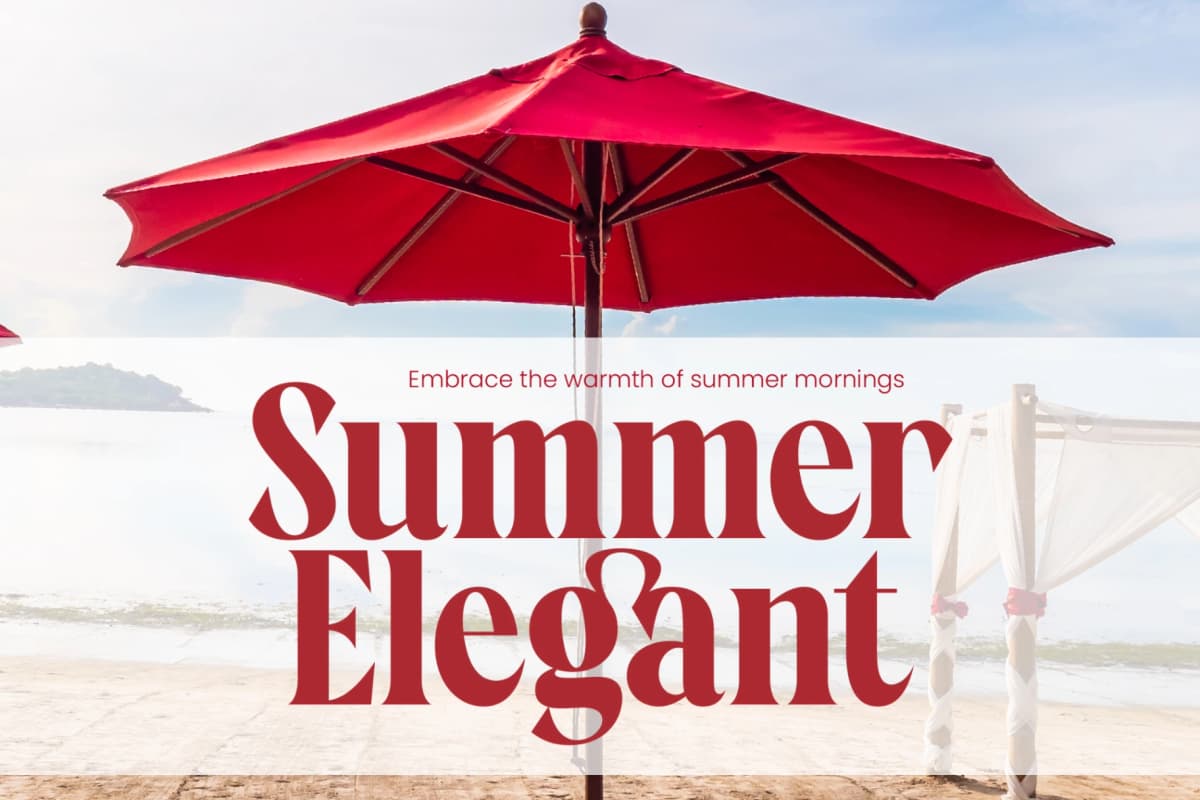 Rosland - Display Serif Font font preview 9