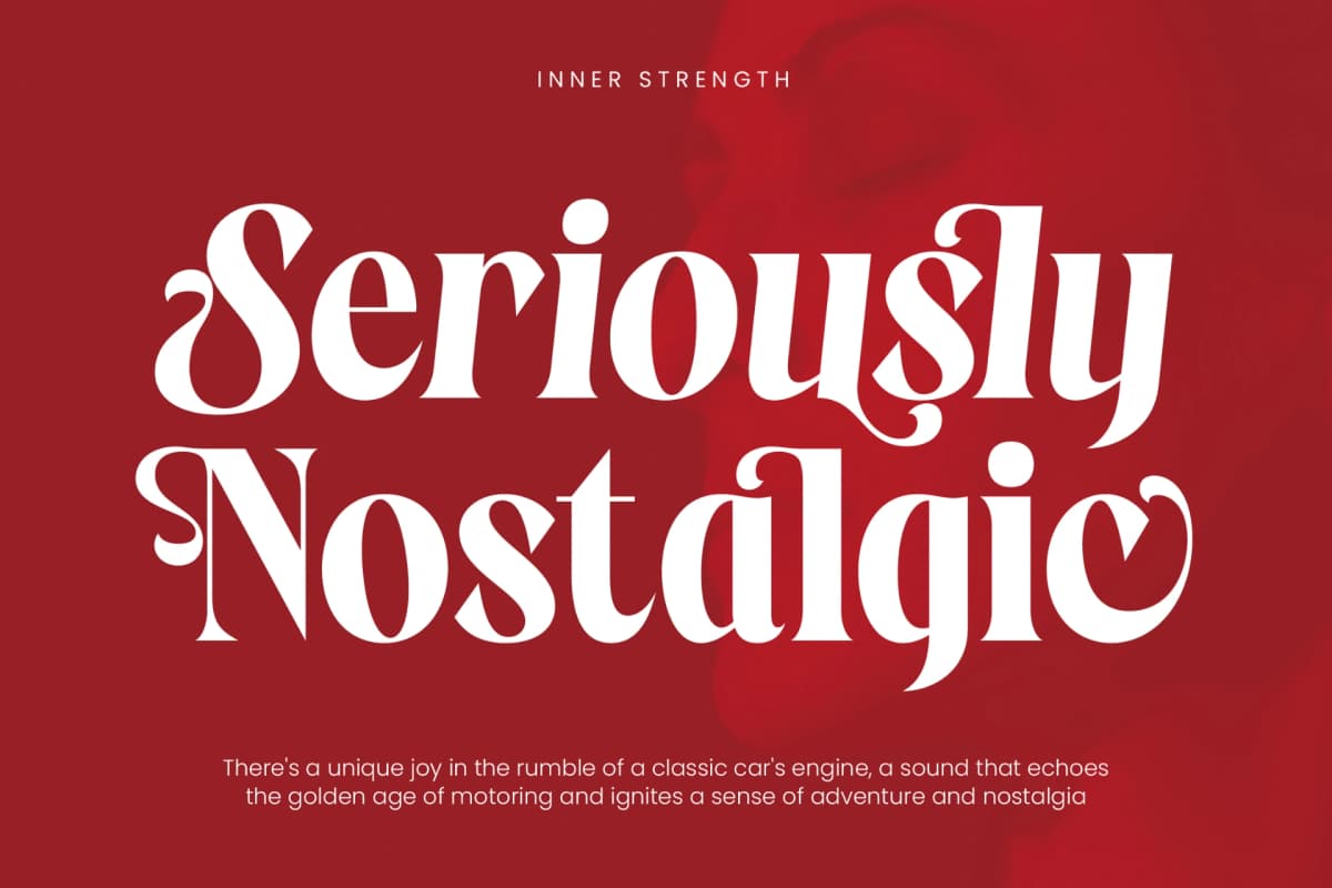 Preview 10 for Rosland - Display Serif Font